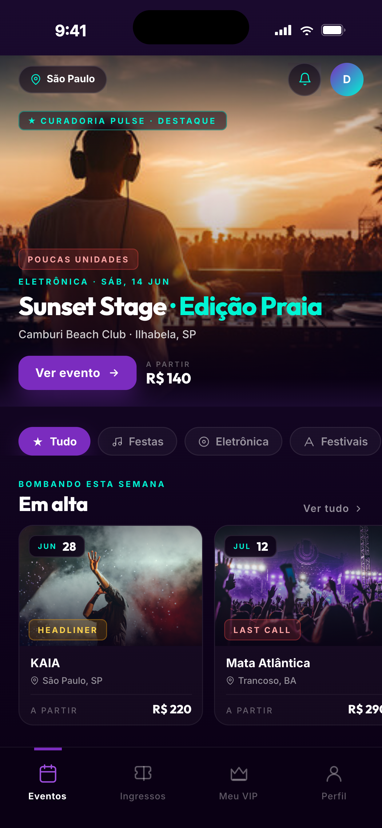Pulse — Em destaque