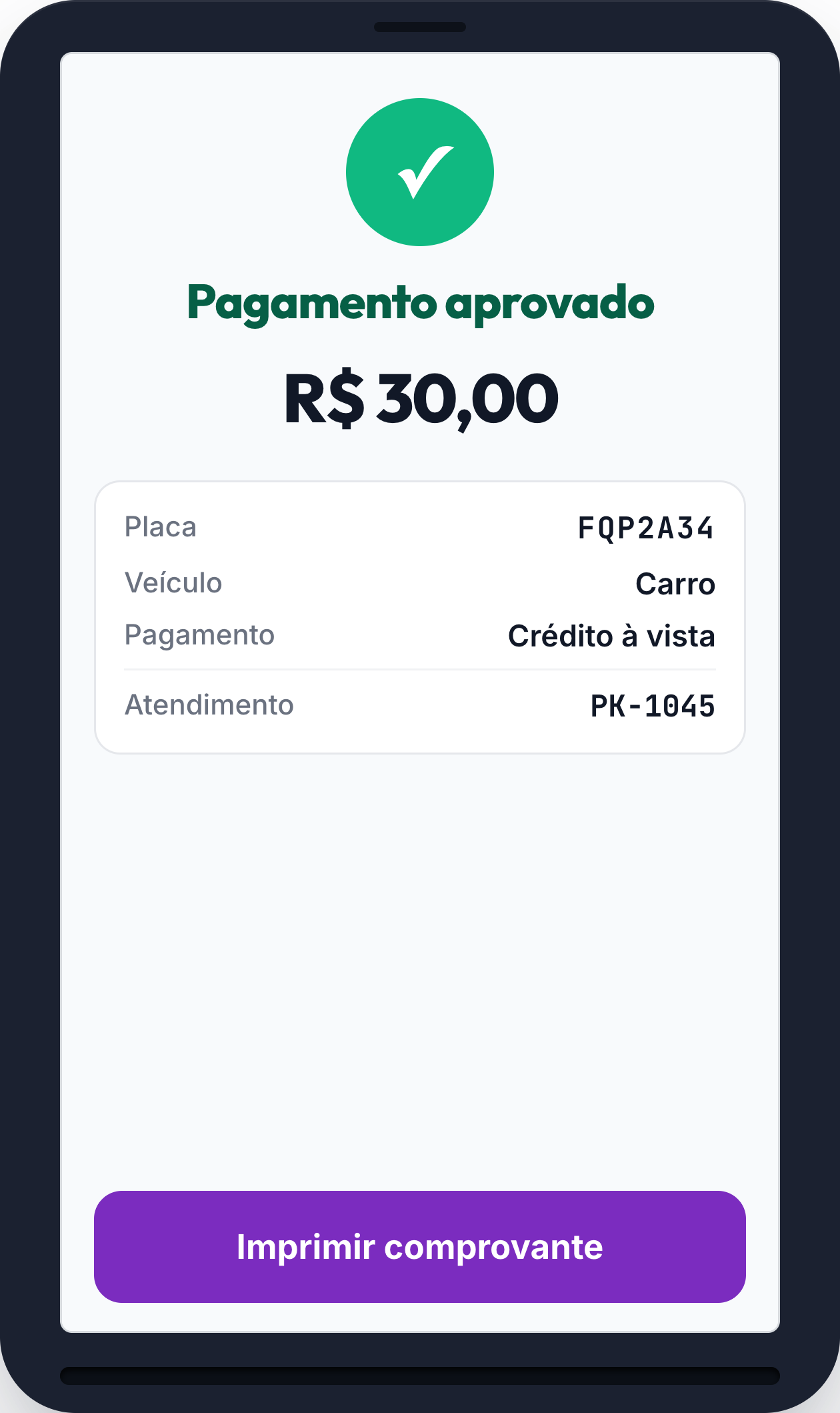 O carro segue